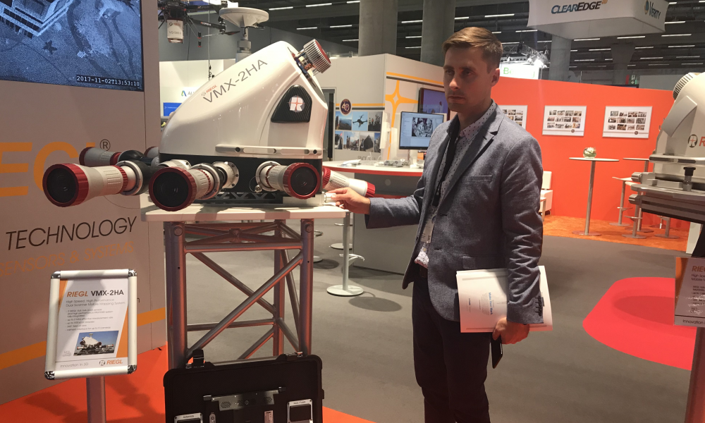 LiDAR3D na targach INTERGEO 2018